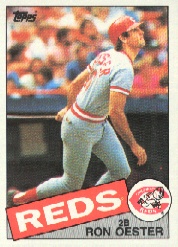 1985 Topps Baseball Cards      314     Ron Oester